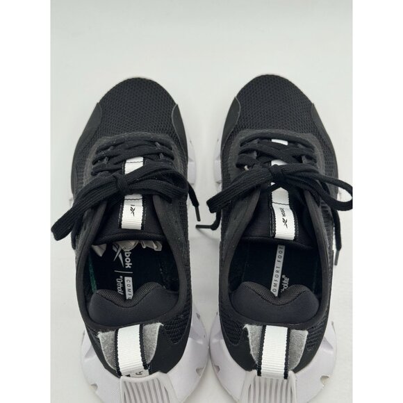 Reebok Womens Zig Dynamica Black Gray White Running Sneakers   Size 7 - Picture 10 of 12